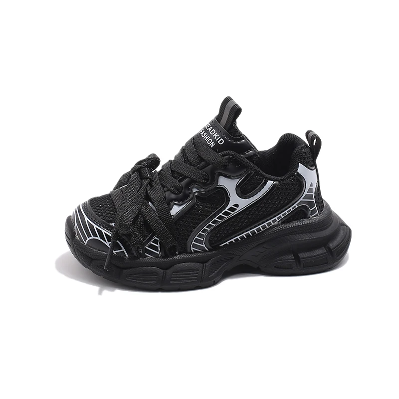 Children Casual Sneakers 2024 Autumn Kid Boys Girls Sport Sneakers Child Thick-sole Sneaker Girl Chunky Trainers Running Shoes