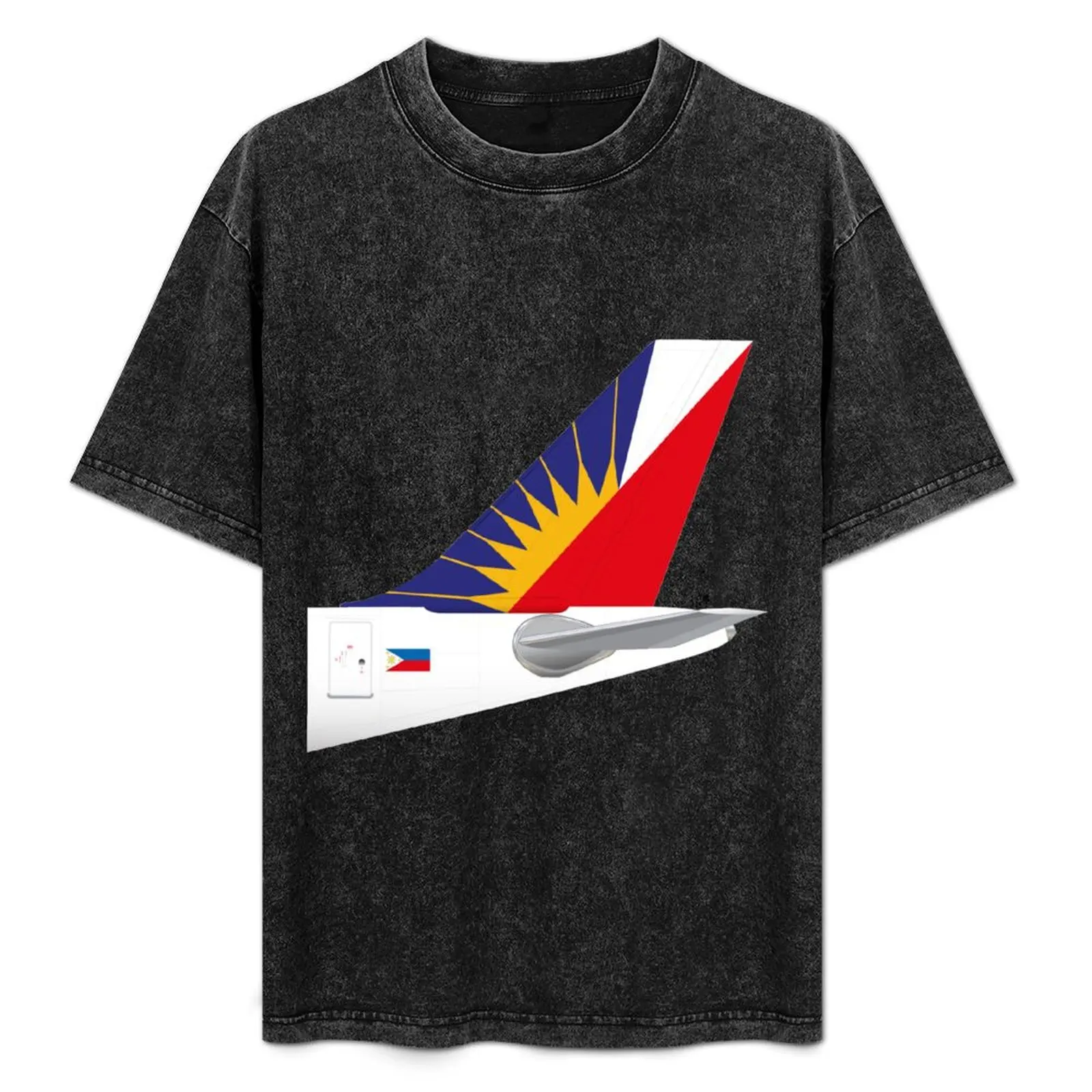 

Wings In Uniform - A340 - Philippine Air Lines T-Shirt Running Gym Short Sleeve Sports Tee