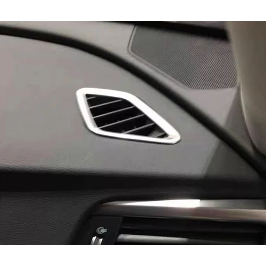 2x Car Front Dashboard Air Vent Outlet Decor Frame Trim Interior Styling Accessories For Kia Optima K5 2016 17