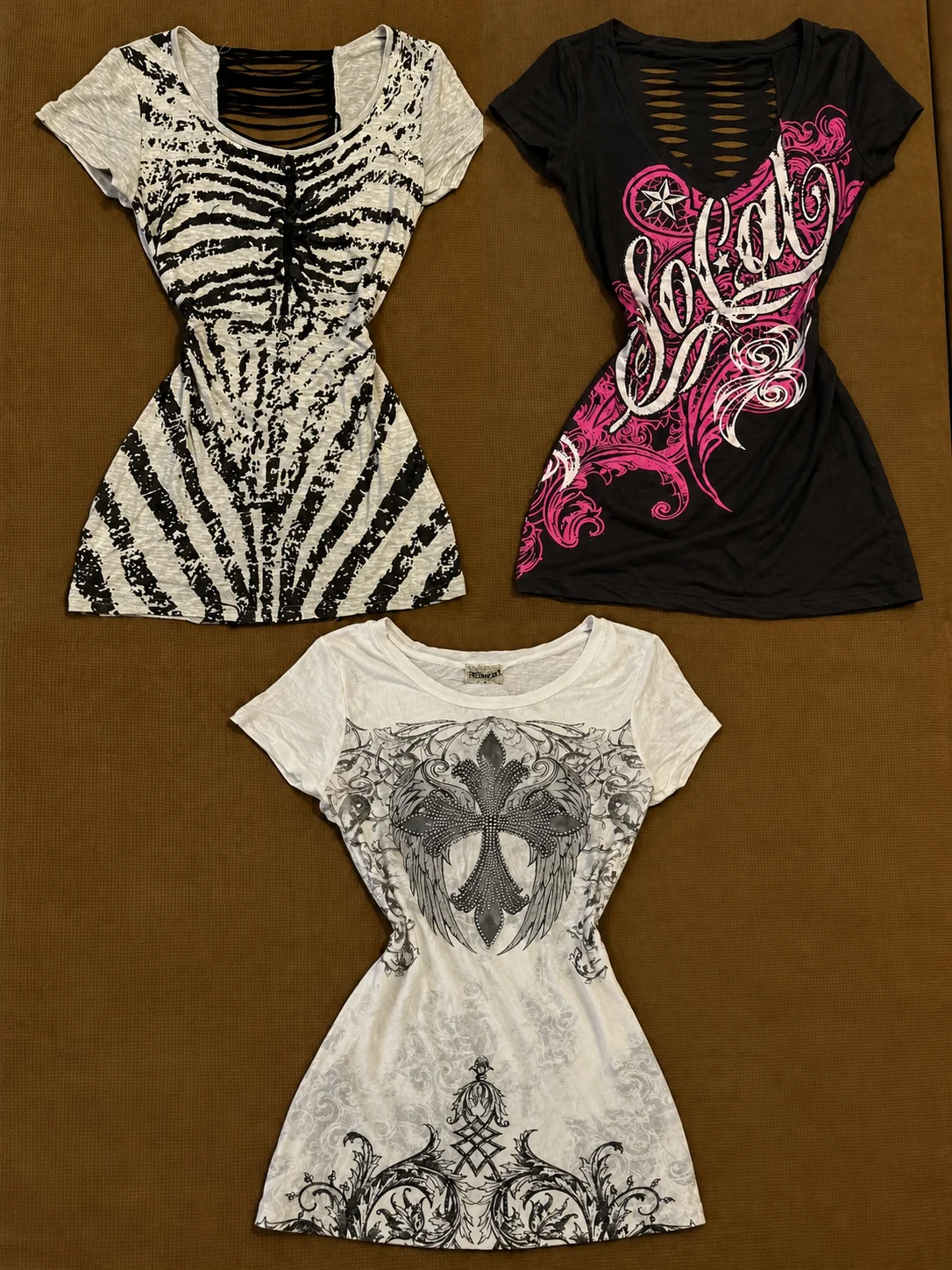 Amerikanisches Vintage Skelett-Ästhetik Kurzarm-T-Shirt für Damen Y2k Harajuku Rock Hottie Gothic Retro Sexy Slim Chic Oberteil