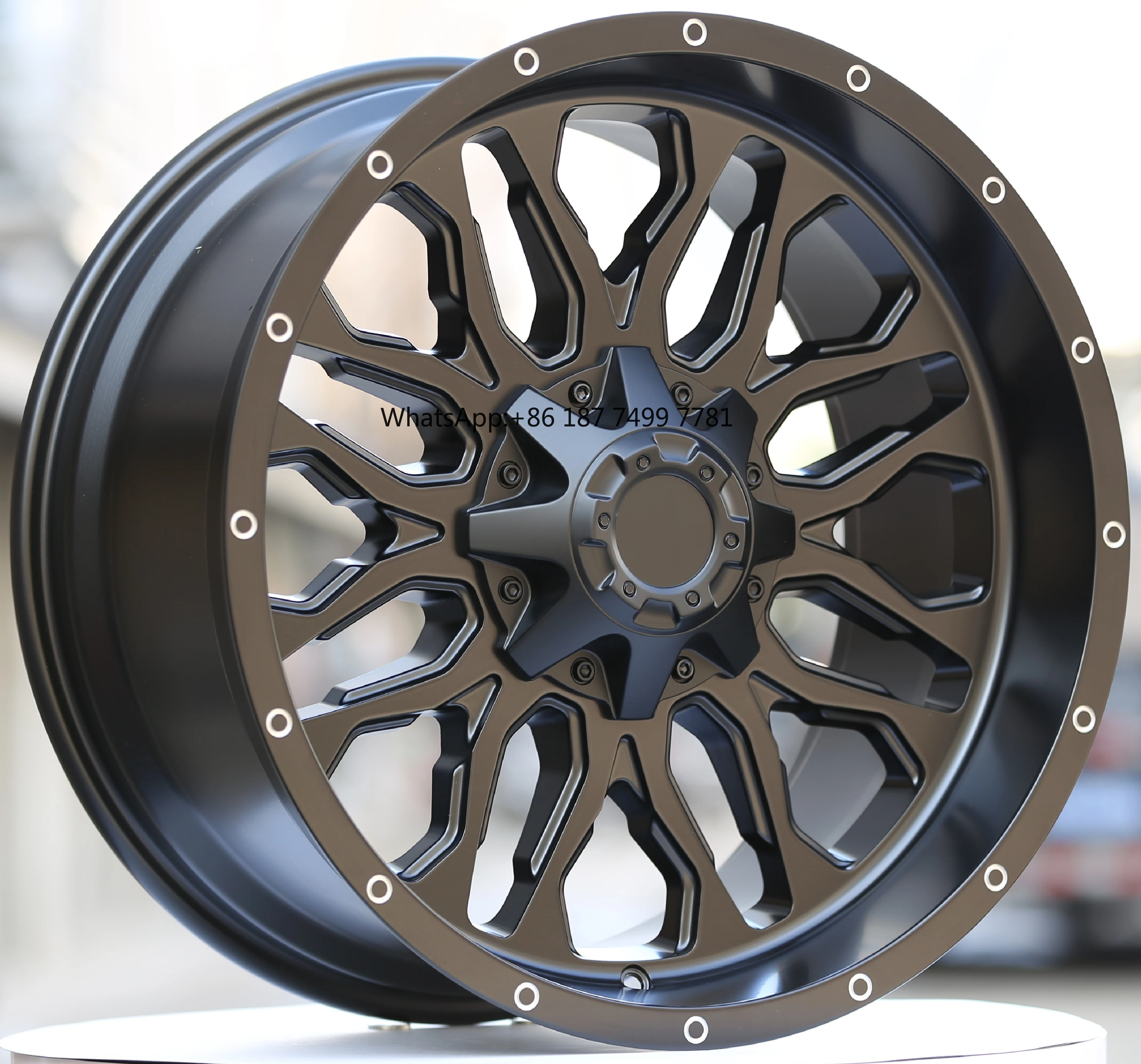 

Aluminum Alloy Modified Wheels for Pickup & SUV 20-22 Inch 5x127 5x139.7 5x150 6x135 6x139.7 8x165.1 8x170 SUV Upgrade Wheels