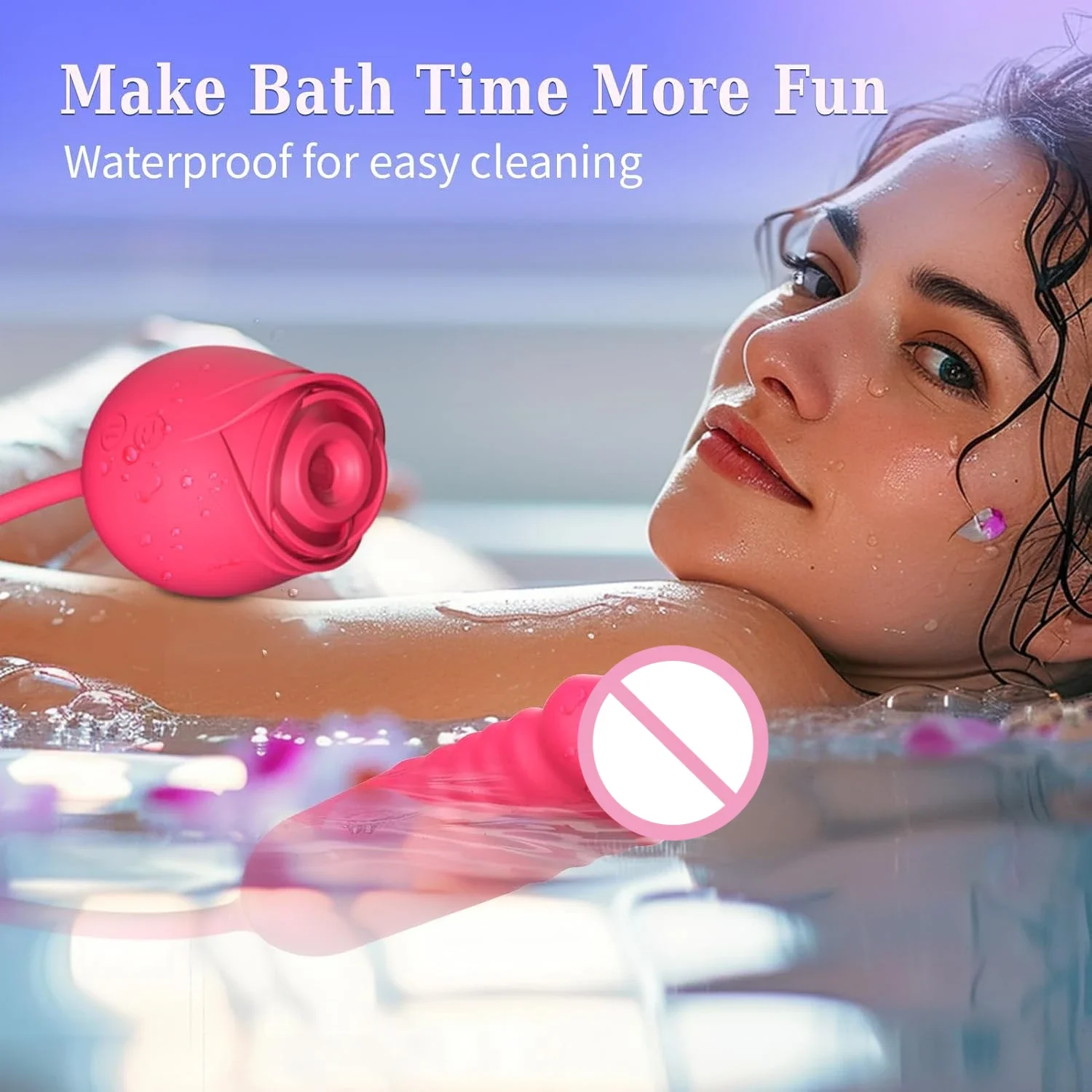 ألعاب جنسية هزازة وردية للنساء مع 10 هزاز جي سبوت و10 أوضاع مص مدلك دسار للبالغين للأزواج