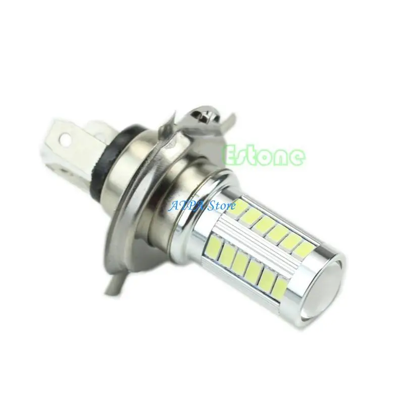 

U13C Car Truck Headlight Fog Lamp Bulb 12V H4 33-LED White LED Bulb Replacement