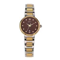 BERNY Japan Quartz Movement Ladies Sapphire Glass Calendar Feminino Reloj Fashion Diamond Wristwatch Waterpoof Watch for Women