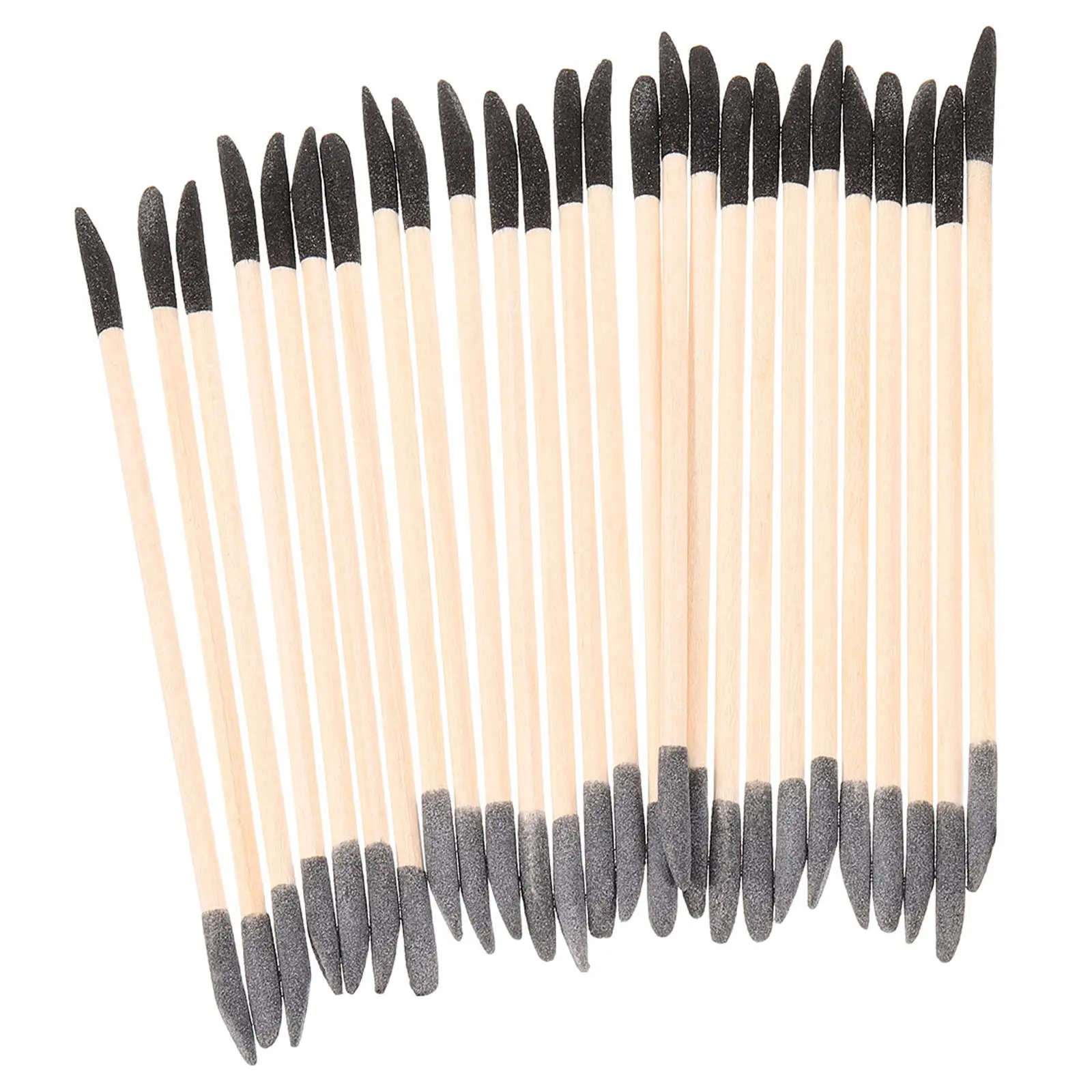 

30Pcs Nail Sanding Sticks Double-Ended Wood Nail Files Fine Coarse Buffers DIY Manicure Pedicure Polishing Cuticle Sanding Tools