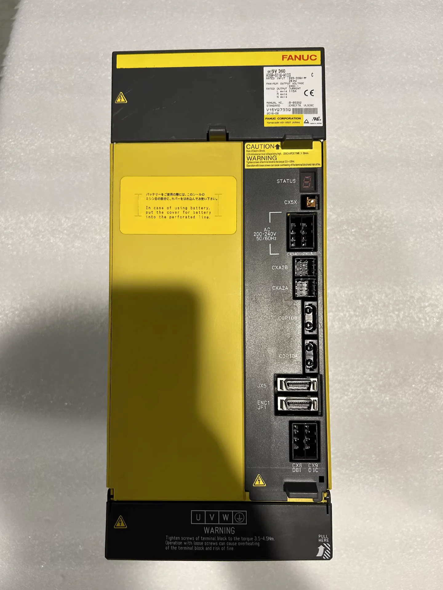 A06B-6114-H109 Used Servo Drive Testing OK