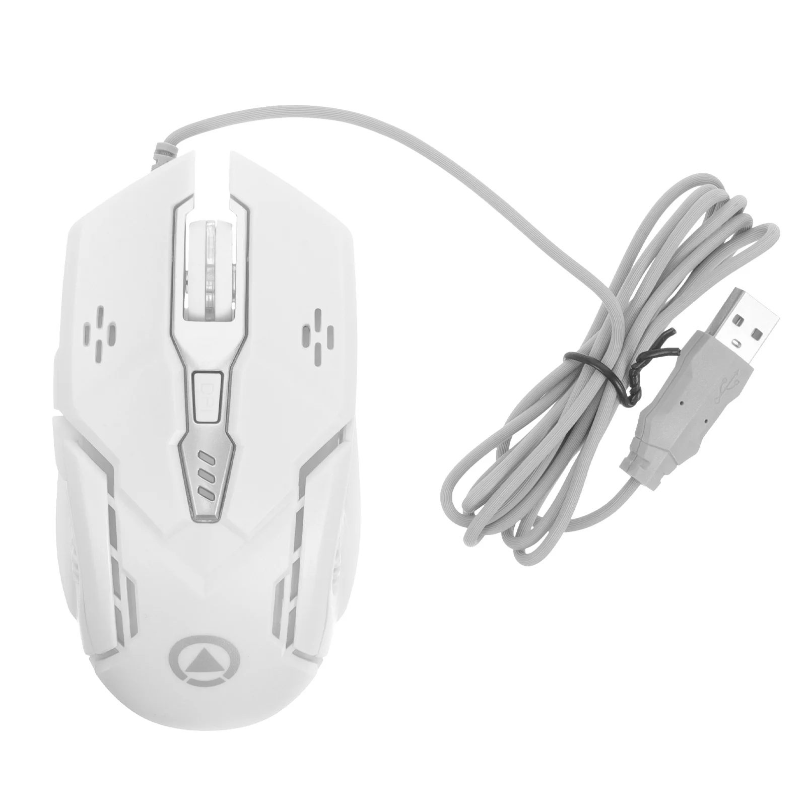 

Silent Gaming 6-Button Usb Wired Computer Mouse Led Backlight For Laptop Office Work Performance Ergonomic Design Usb