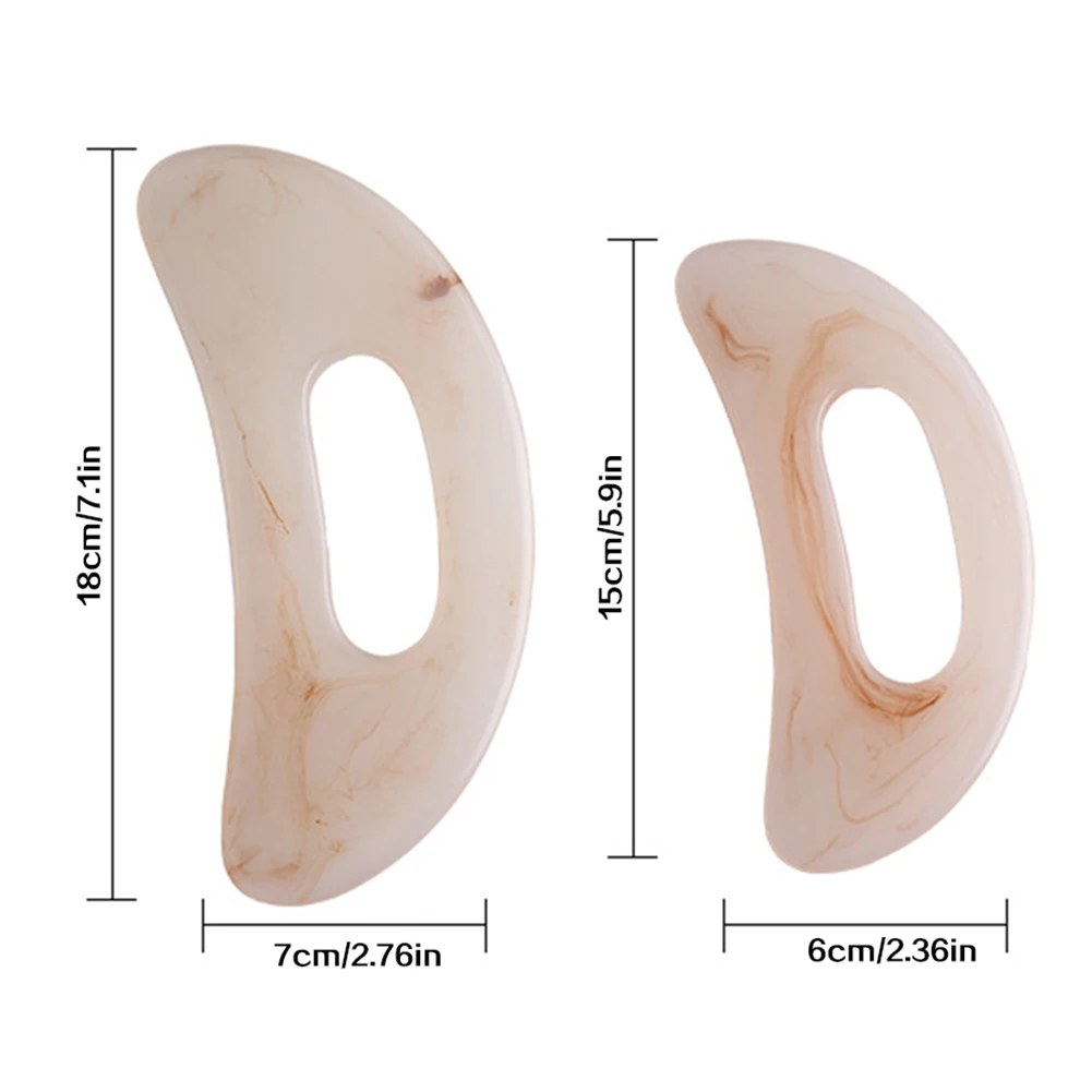 Gua sha Massage Werkzeug Hals Rückenmassagel Körper Bein Fuß Guasha Scraping Akupunktur Ganzkörpermuskelentspannung und Schmerzlinderung