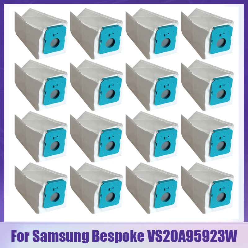 High Capacity Dust Bags For Samsung Bespoke VS20A95923W Jet Robot Vacuum Cleaner Disposable Dust Bin Parts Long Version Bags