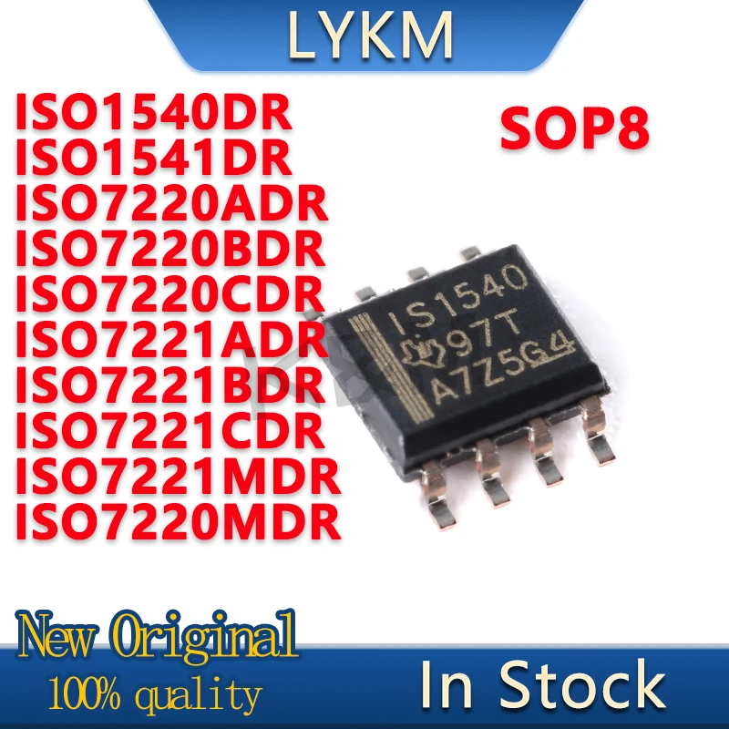 Новый ISO1540DR ISO1541DR ISO7220ADR ISO7220BDR ISO7220CDR ISO7221ADR ISO7221BDR ISO7221CDR ISO7221MDR ISO7220MDR SOP8