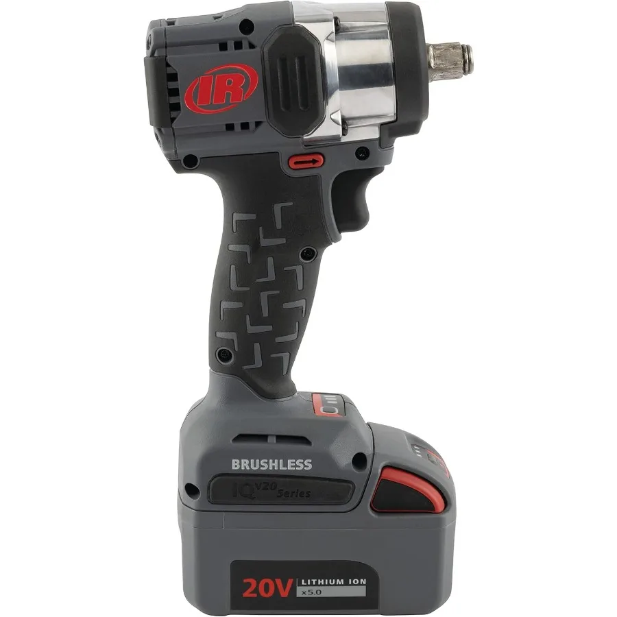 W3151-K22 20V 1/2インチ コードレスインパクトレンチ 2バッテリーキット ミッドトルク コンパクトピストルグリップ 自動車修理用