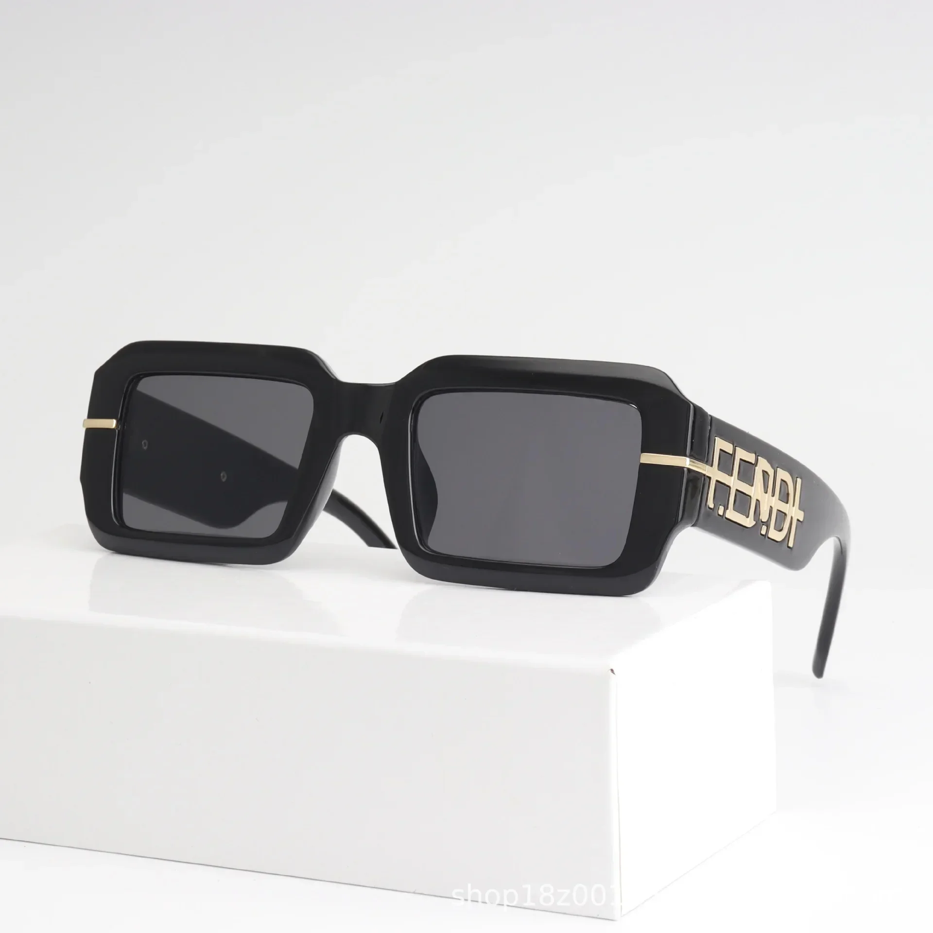 

2025 Новые европейские и американские солнцезащитные очки F, мужские высококачественные бренды Boxy, женские солнцезащитные очки, классические и модные