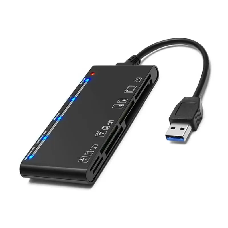 Y1UB Universal Multiple Format Card Reader For CF MS TF Cards USB3.0 Support