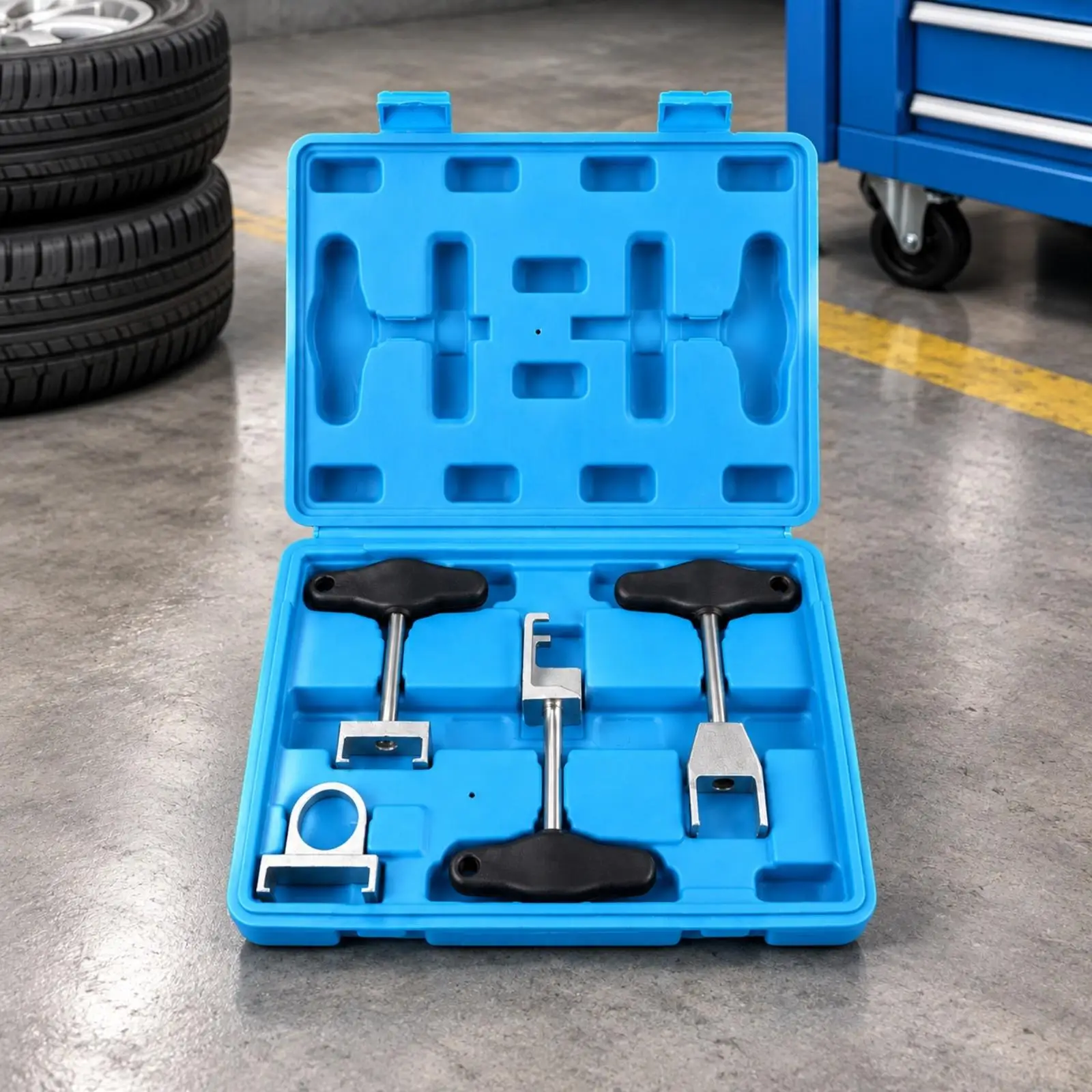 4 Pieces Ignition Loop Tool Set | 45 Steel Construction, Ignition loop Tool Kit with Storage Case, Ergonomic Black Handles, for