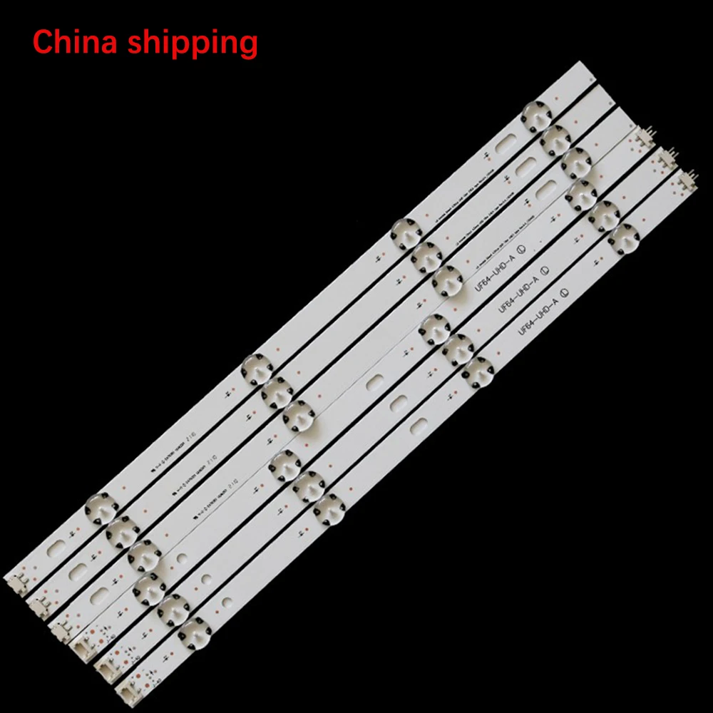 LED Backlight for LG 43uh619v 43UH610V 43UH6030 UF64 UHD_A 43LH5700 43LH60FHD HC430DGG-SLNX1 43UF6400 43LG61CH 3pcs x 43 inch