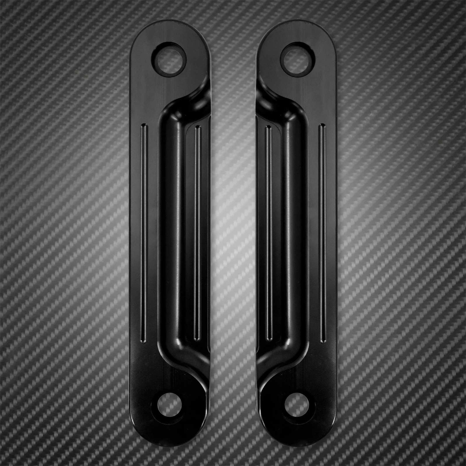 Motorcycle Front LED Flush Fork Turn Signals Light Brackets For Harley Touring Electra Street Glide Road King FLHT FLHR 98-2022