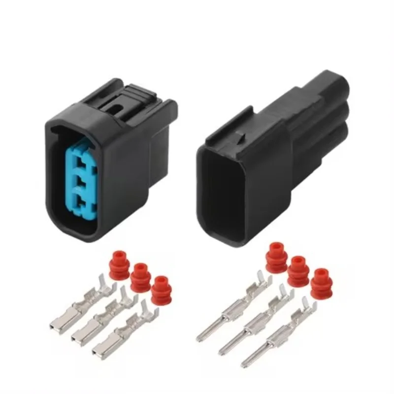 

1/5/10/20/Sets 3 Pin K-Series S2000 Coil Pack Sumitomo Waterproof Automotive Male Female Black Connector For Honda 6189-0728