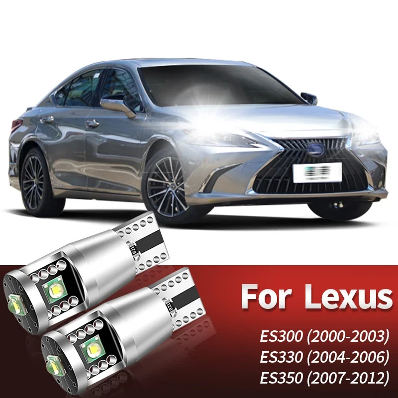 

2x LED Clearance Light Bulb W5W T10 Canbus For Lexus LX470 570 ES300 ES330 ES350 GS300 GS430 GS350 GS450H 460 GX470 GX460 HS250H