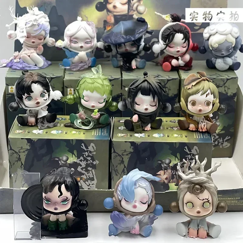 

Skullpanda Pre-trial Momei Series Blind Box Sp11 Generation Antique Surprise Box Collection Holiday Birthday Gifts