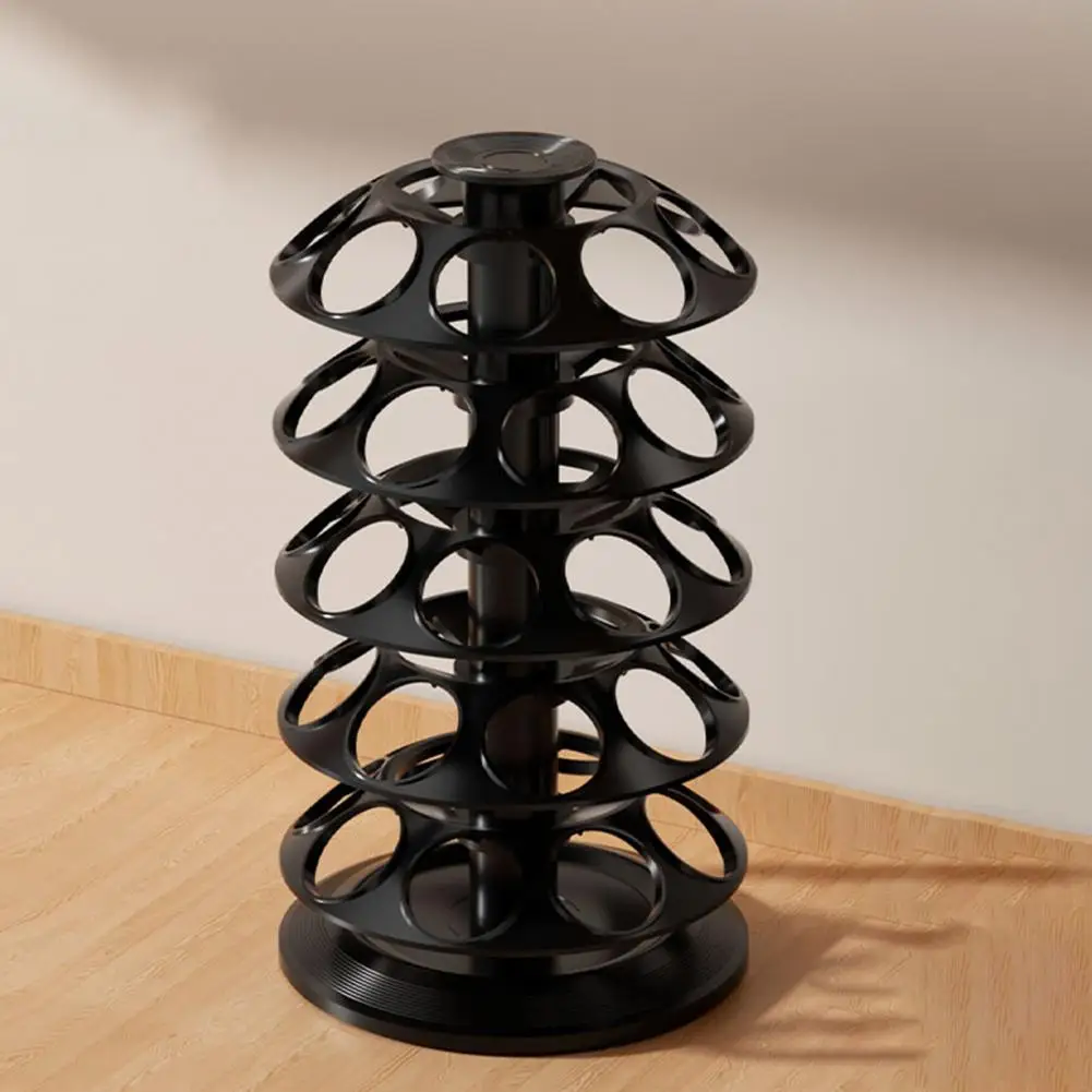 Rotating Coffee Pods Carousel Coffee Pods Holder for K Cups 40-capsule Spinning Organizer Carousel for Kitchen for Kitchen