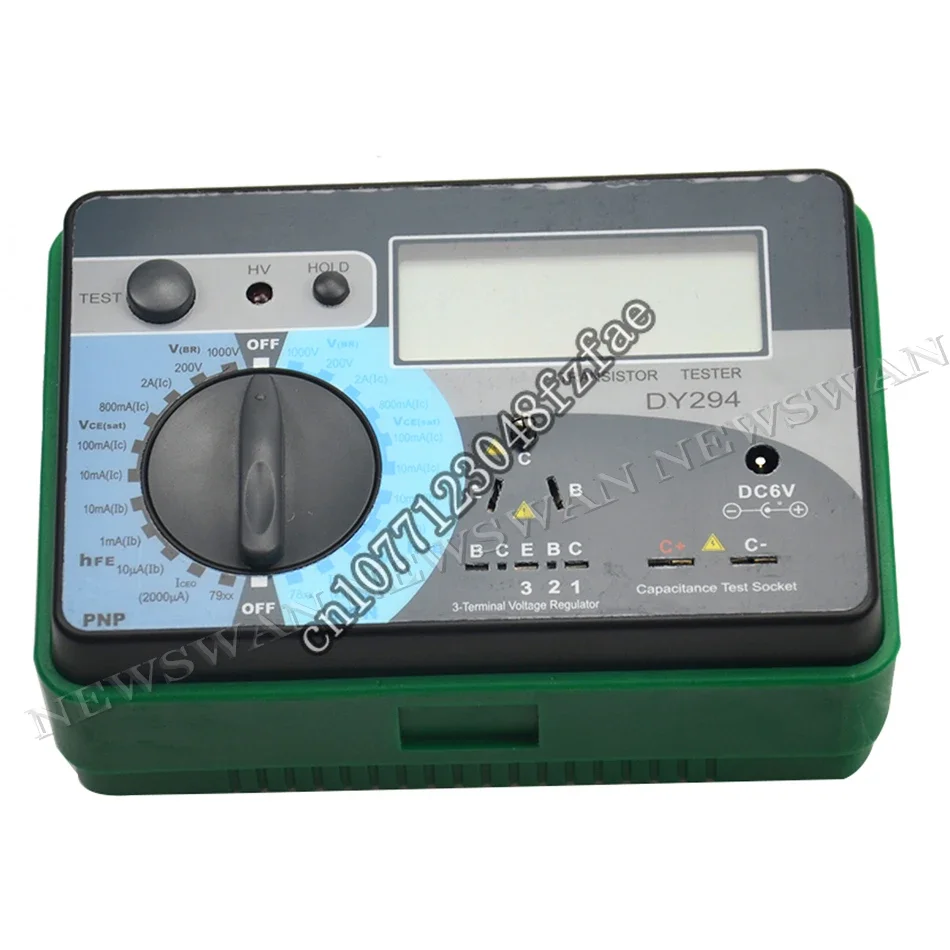 

DY294 Digital Transistor Tester DC Parametric Capacitance SCR FET 1000V Reverse Voltage Magnification