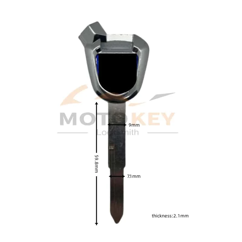 for Honda PCX125 WH110 SCR100 150 LEAD125 Motorcycle Key AirBlade125 Key Blank | Zinc Alloy Anti-Theft Magnet Spare Key