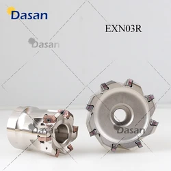 EXN03R Fast Feed 40mm 50mm 63mm 80mm Milling Cutter Head LNMU0303ZER MJ Insert LNMU EXN03 Holder