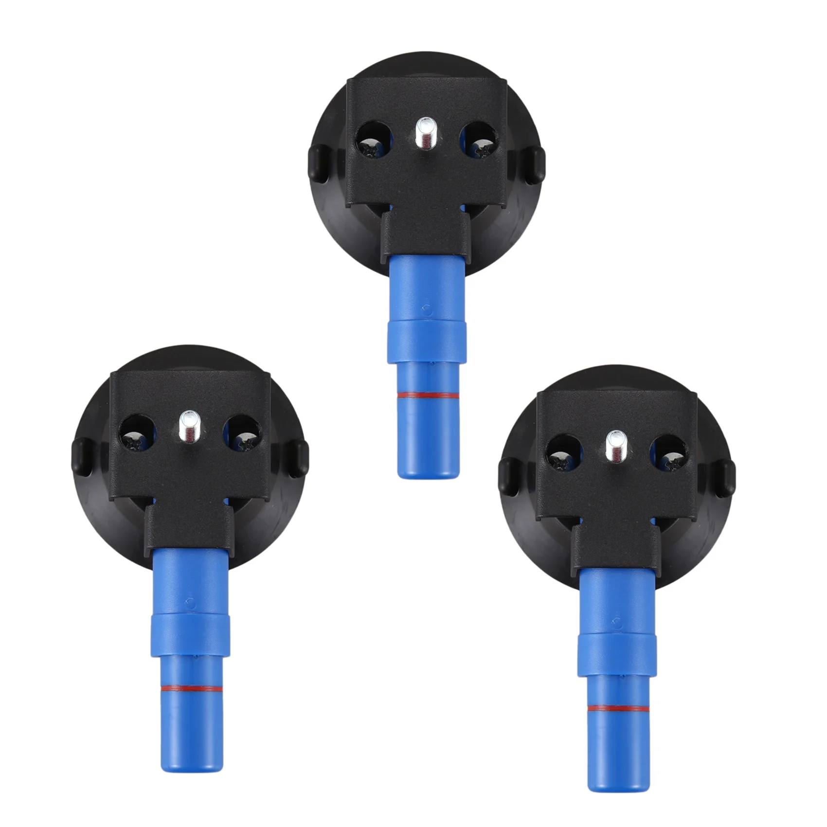 

3pcs 3 Inch Concave Vacuum Cup 75mm Heavy Duty Hand Pump Suction Cup with M6 Threaded Stud