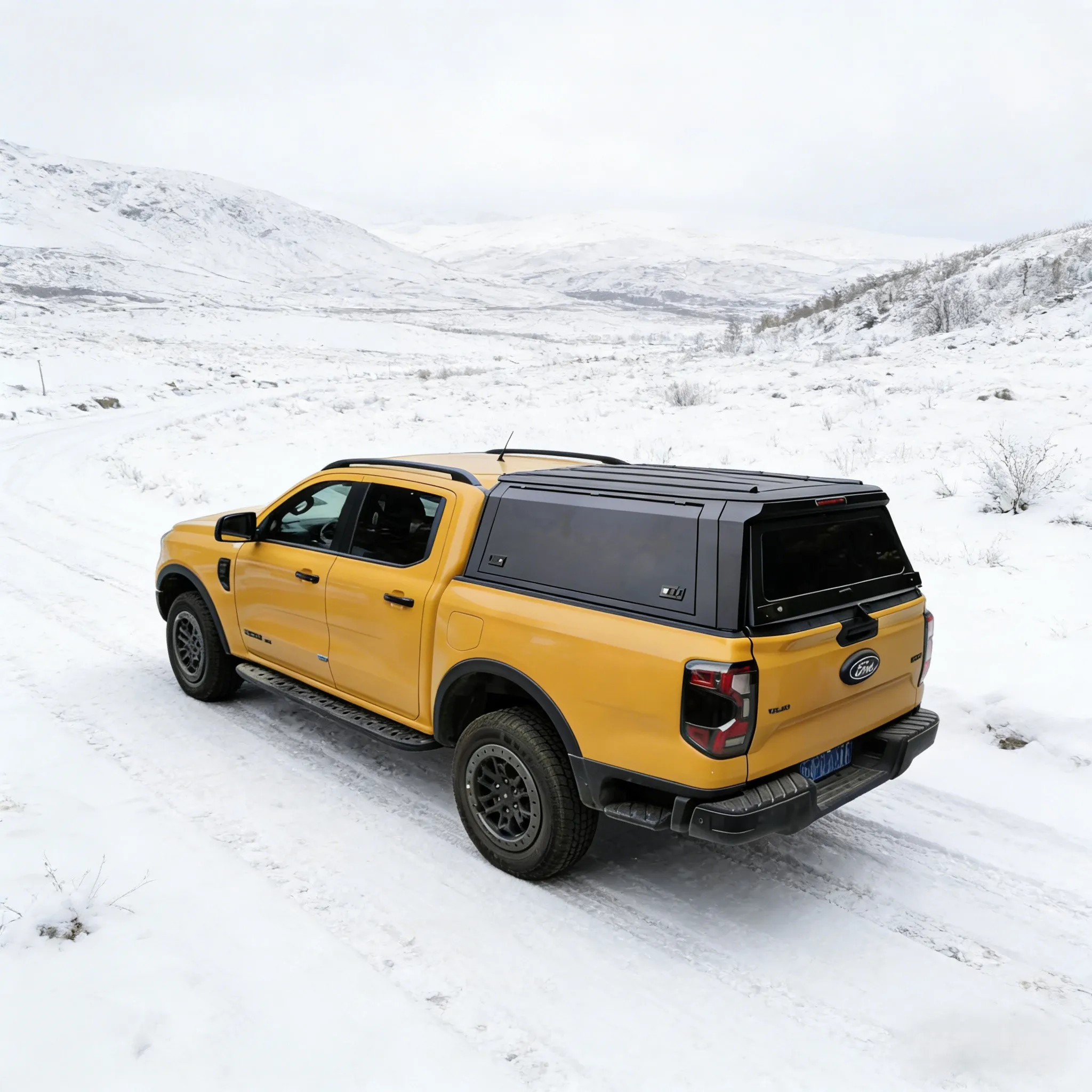 

Dream Garage Aluminum Pickup Truck Hard Top Canopy - Lockable Waterproof | Fits RANGER 2023+