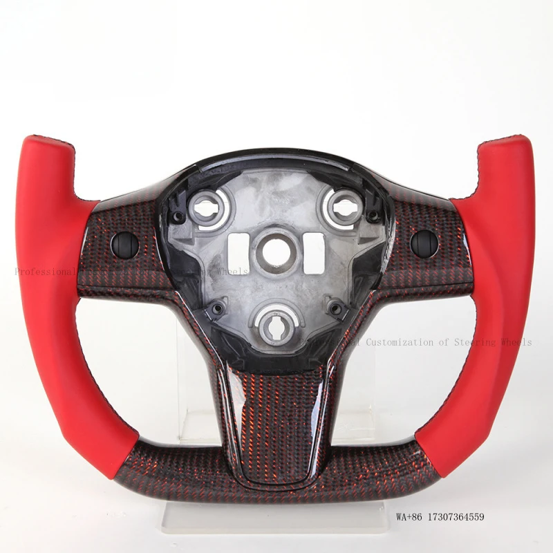 Cross-border exclusive supply of modified suede steering wheels for Tesla, Mercedes-Benz, BMW, and Audi cars, available for whol