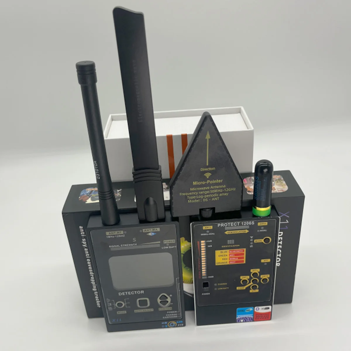 

Anti - Spy Detector Wireless Camera Finder, Portable, Ensure Privacy with Auto Search Function Hidden Camera Finder