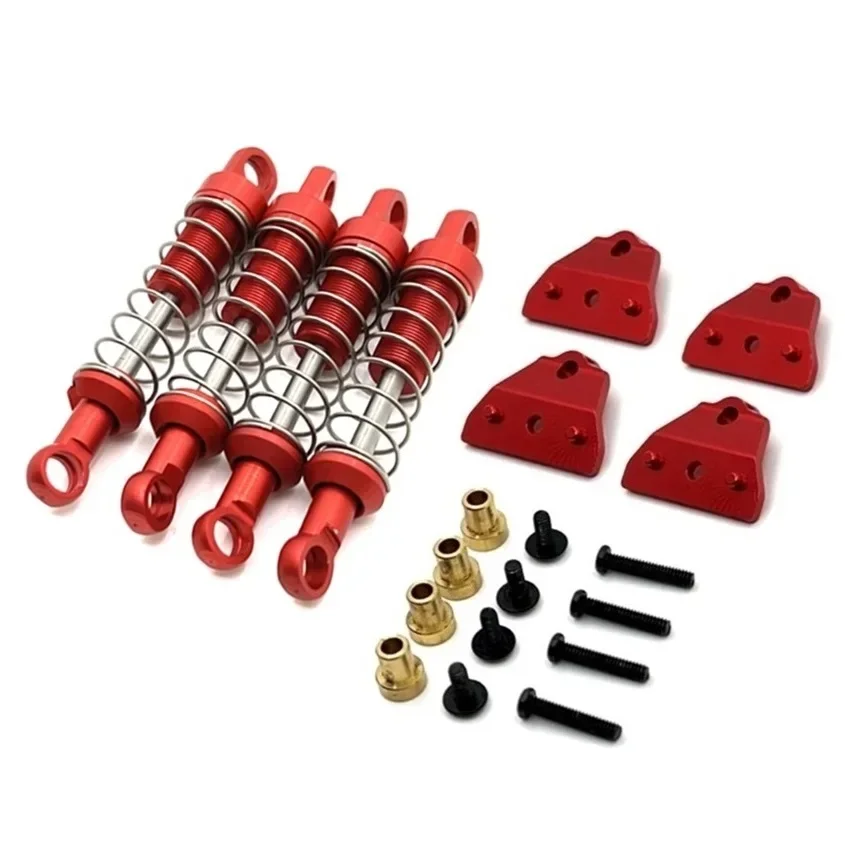 MN78 MN168 Metal Shock Absorbers and Shock Tower Mount 1/12 RC Car Upgrades Parts Accessories