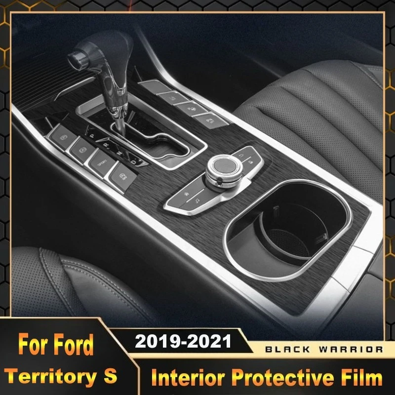 

For Ford Territory S 2019-2021 Central Control Panel Interior Modified Sticker Protective Film Scratch-Resistant Car Accessories