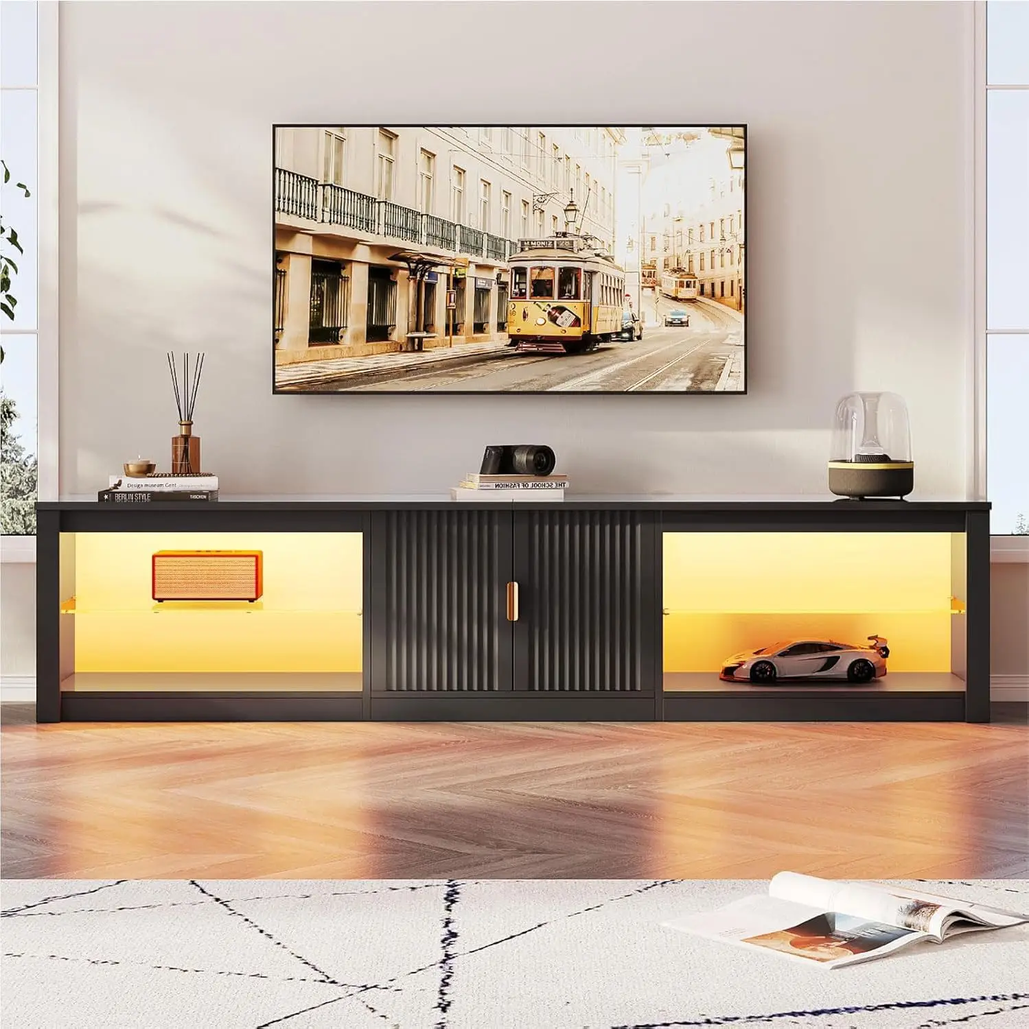 80 Inch Tv Stand Fo… - image