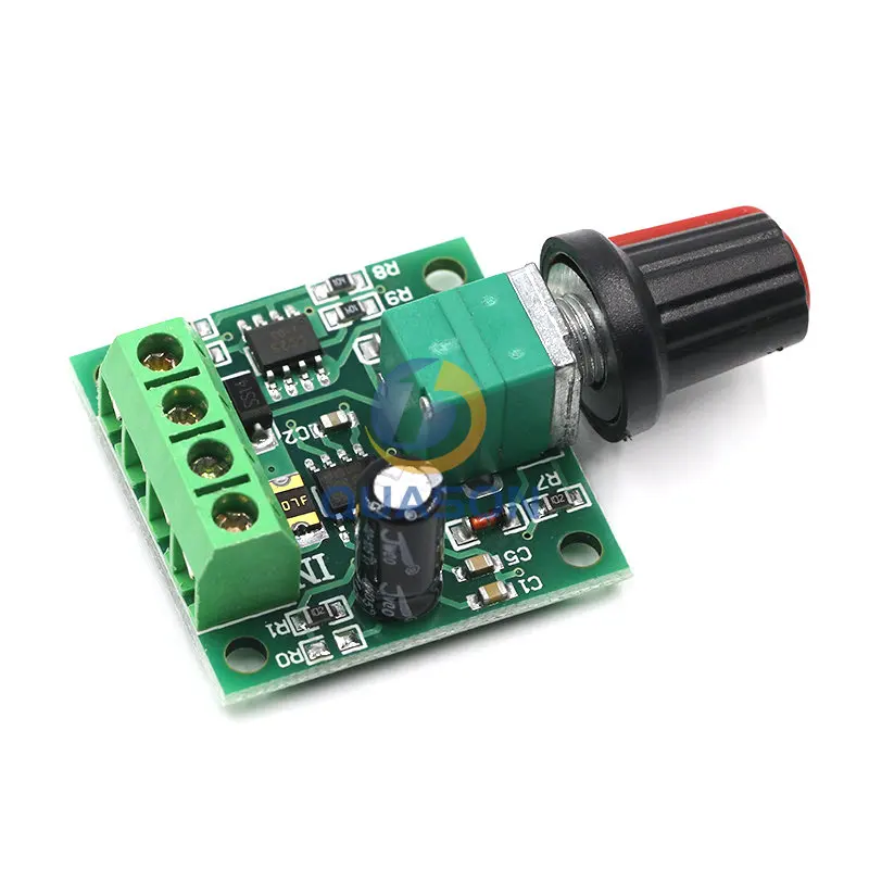 30W 2A DC 1.8V -15V PWM Motor Speed Controller Regulator Low Voltage Fan Speed Control Switch PWM Adjustable Drive 5V 12V