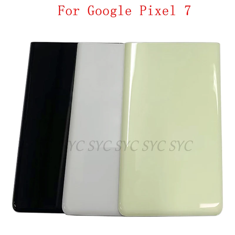 Battery Cover Rear Door Case Housing For Google Pixel 7 Back Cover with Adhesive Sticker Repair Parts