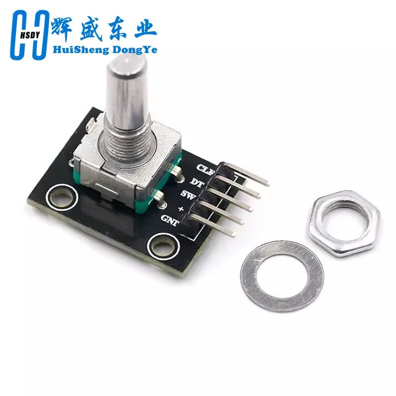 KY-040 360 Degrees Rotary Encoder Switch Module Brick Sensor Switch Development KY040 Potentiometer knob Kit for Arduino