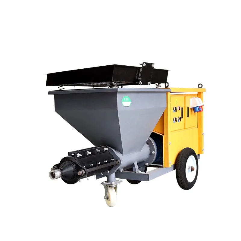 

Factory Sales Electric Concrete Mortar Spraying Pumping Mortar Spray Plaster Rendering Mortar Plastering Spraying Machine