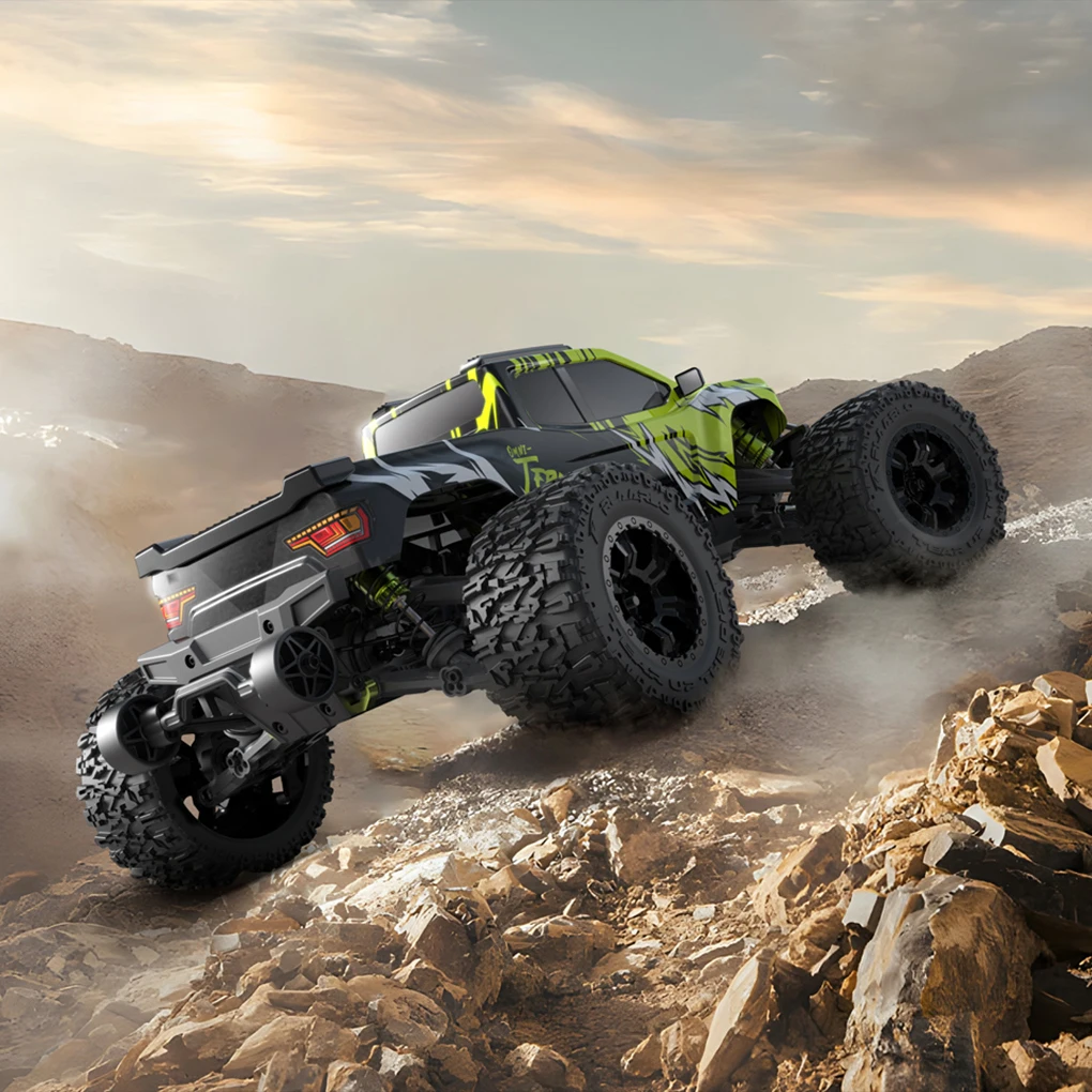 

Радиоуправляемая машина 1:10 RZ001 Monster Truck RLAARLO Всемогущий терминатор 4WD Бесщеточный электрический внедорожный радиоуправляемый модель игрушечного автомобиля Детский подарок