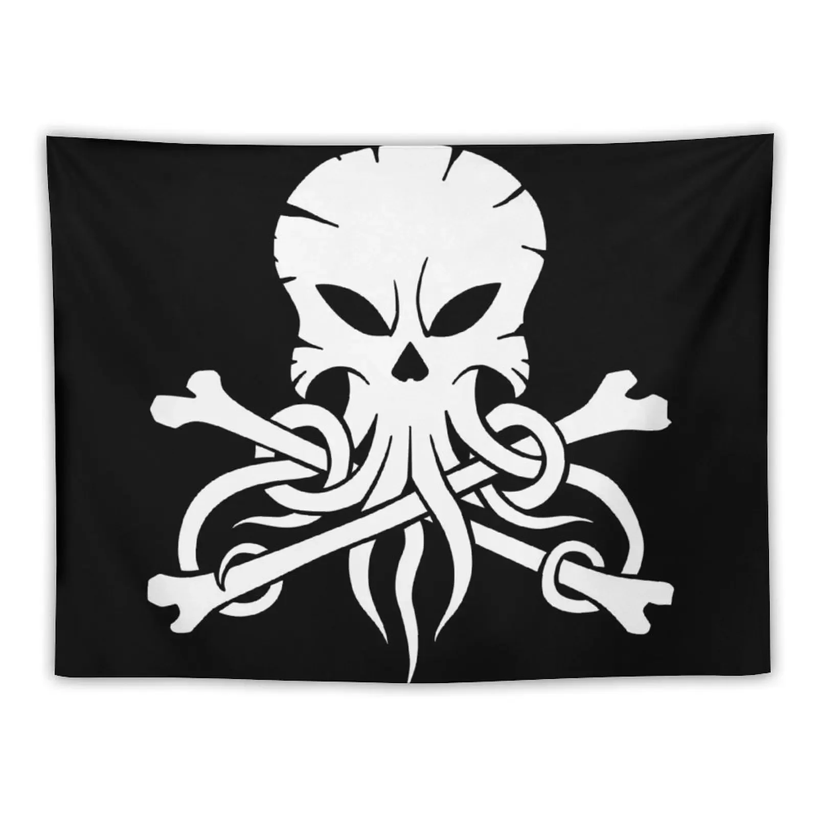 Alestorm Squid Tapestry Kawaii Room Decor Home Decorations Aesthetic Tapestry