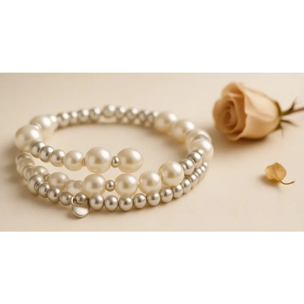 

Набор золотых браслетов с бусинами для женщин: многослойные, в стиле бохо, с кристаллами, модные украшения