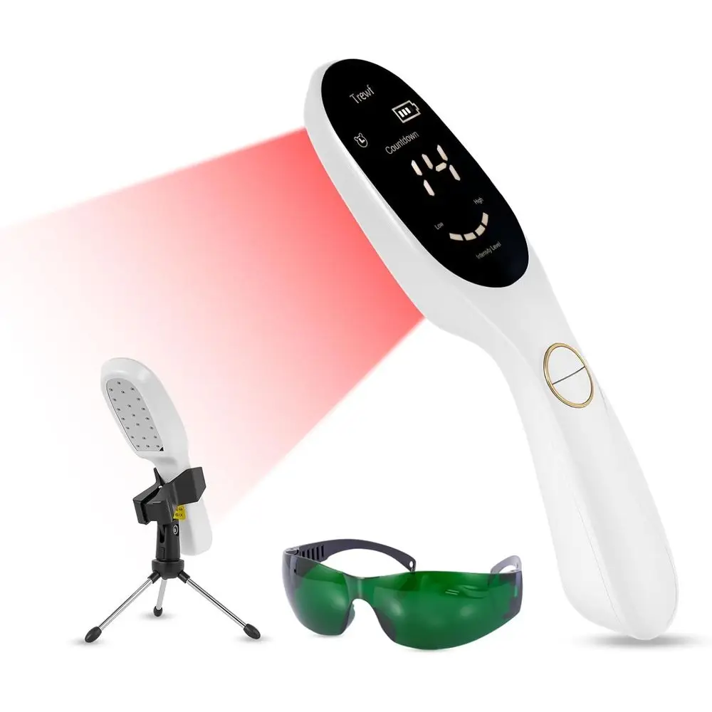 Portable Dual-Wavelength Laser Therapy Wand for Pain Relief and Healing in Humans and Pets