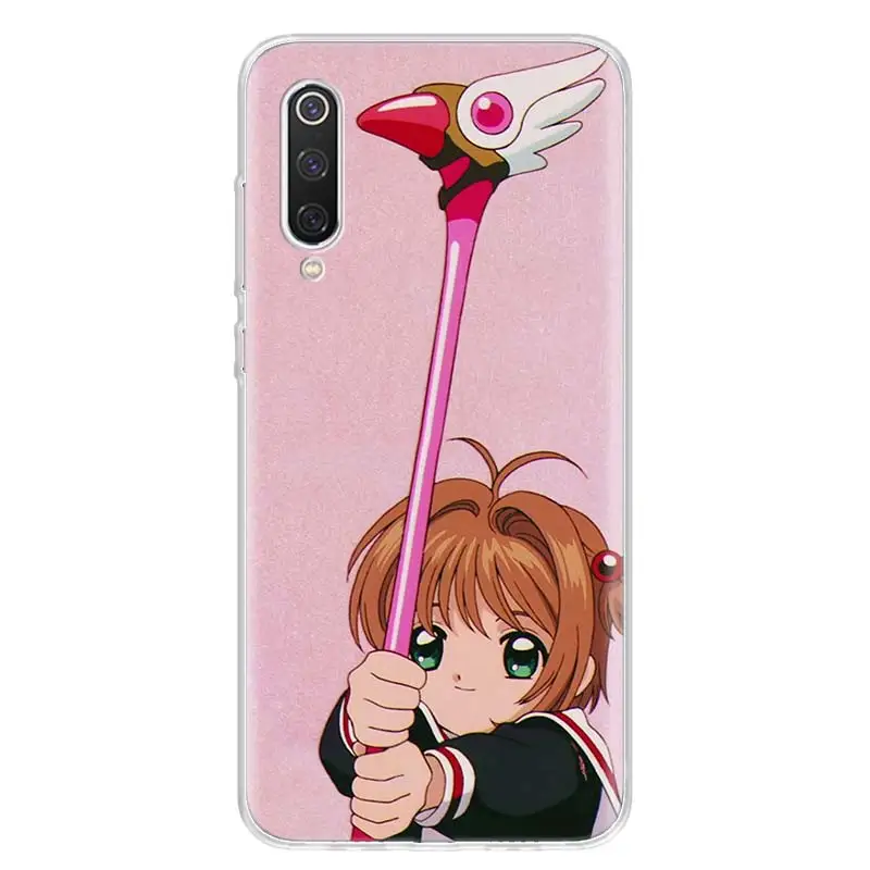 Card Captor Sakura Anime For Xiaomi Redmi Note 13 12 11S 11 10S 10 Pro Phone Case  11T 11E 9S 9 8T 8 7 Plus Fundas Cover Coque N