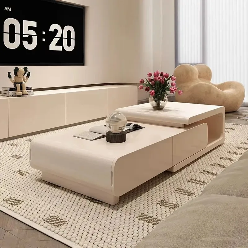 

Fashion Luxury Coffee Tables Glamour Interior Big Size Universal Hotel Coffee Tables Design Aesthetic Meubles Room Decorations