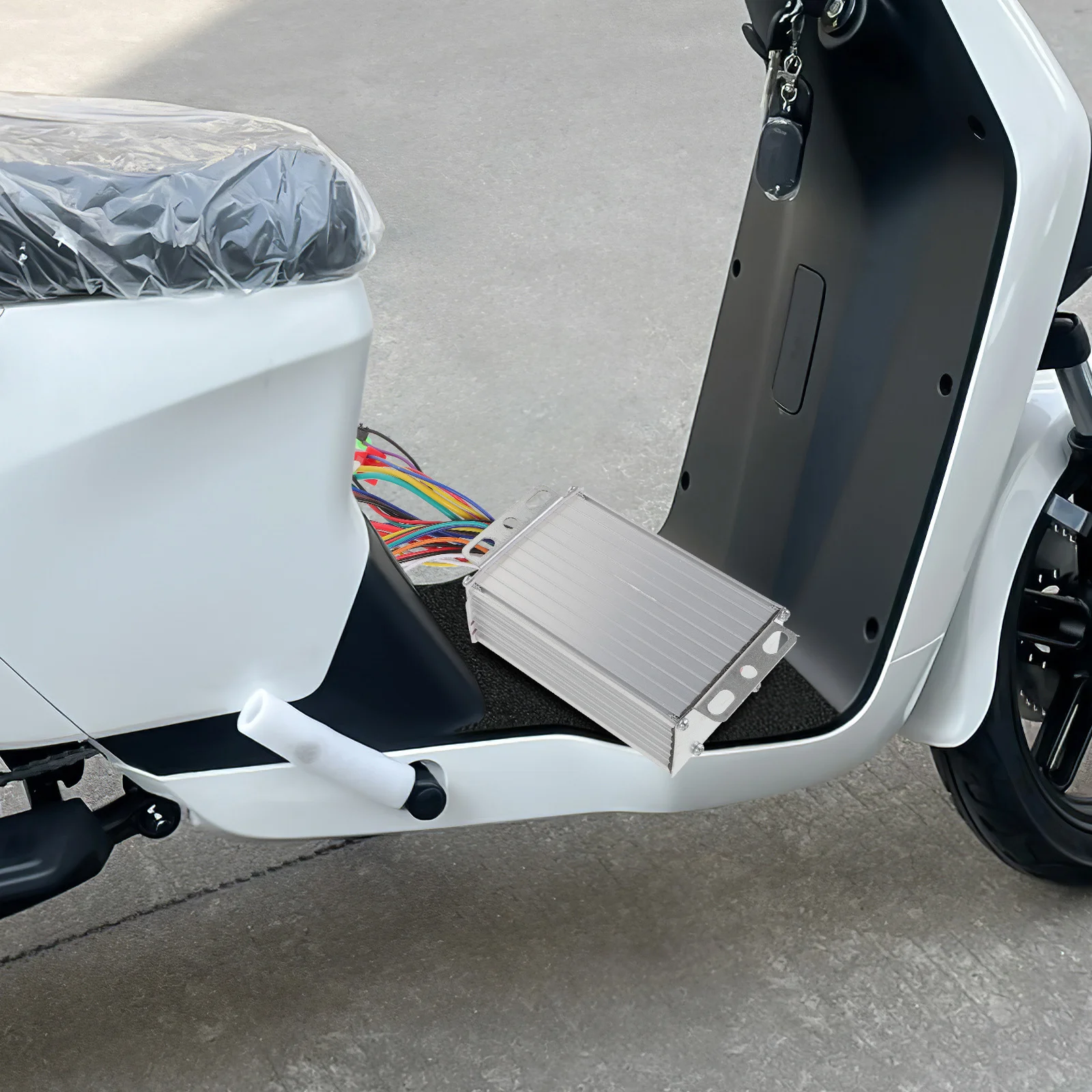 

Electric Bike Motor Control Device Practical Motor Speed Controller for Electric Bicycle Scooter Tricycle Durable Replacement