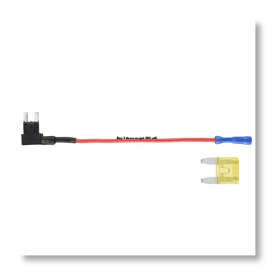 ✤2-Insert blade fuse adapter voltage tap for Automotive Fuses APS ATT Mini low profile
