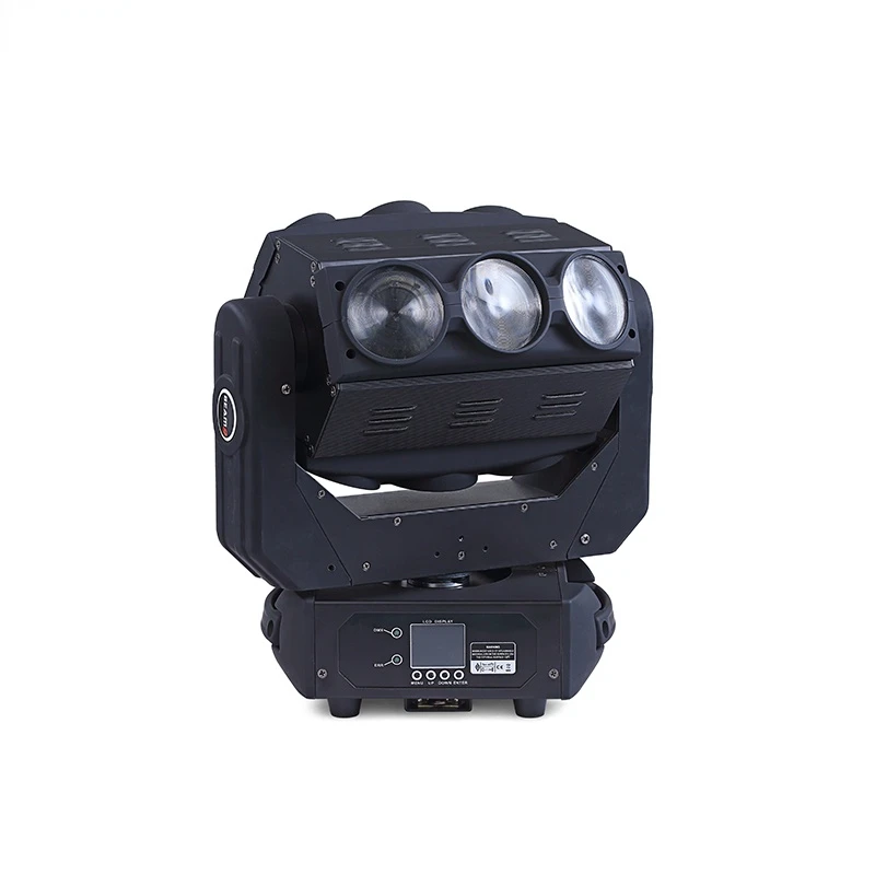 HT hot sale 9*10w led phantom lights 9pcs RGBW 4in1 Infinite moving head light 9 eyes dj for stage