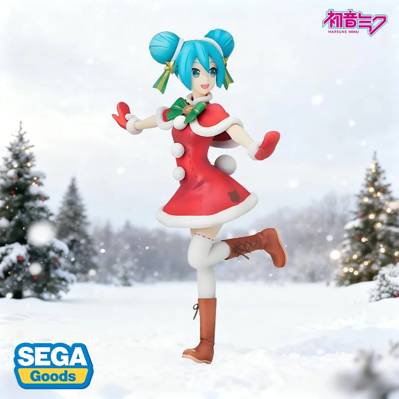 セガ純正-spm-初音ミク-クリスマス-2021-アニメ-セクシー-キュート-ガール-アクションフィギュア-おもちゃ-コレクション-装飾品-大人用-子供用
