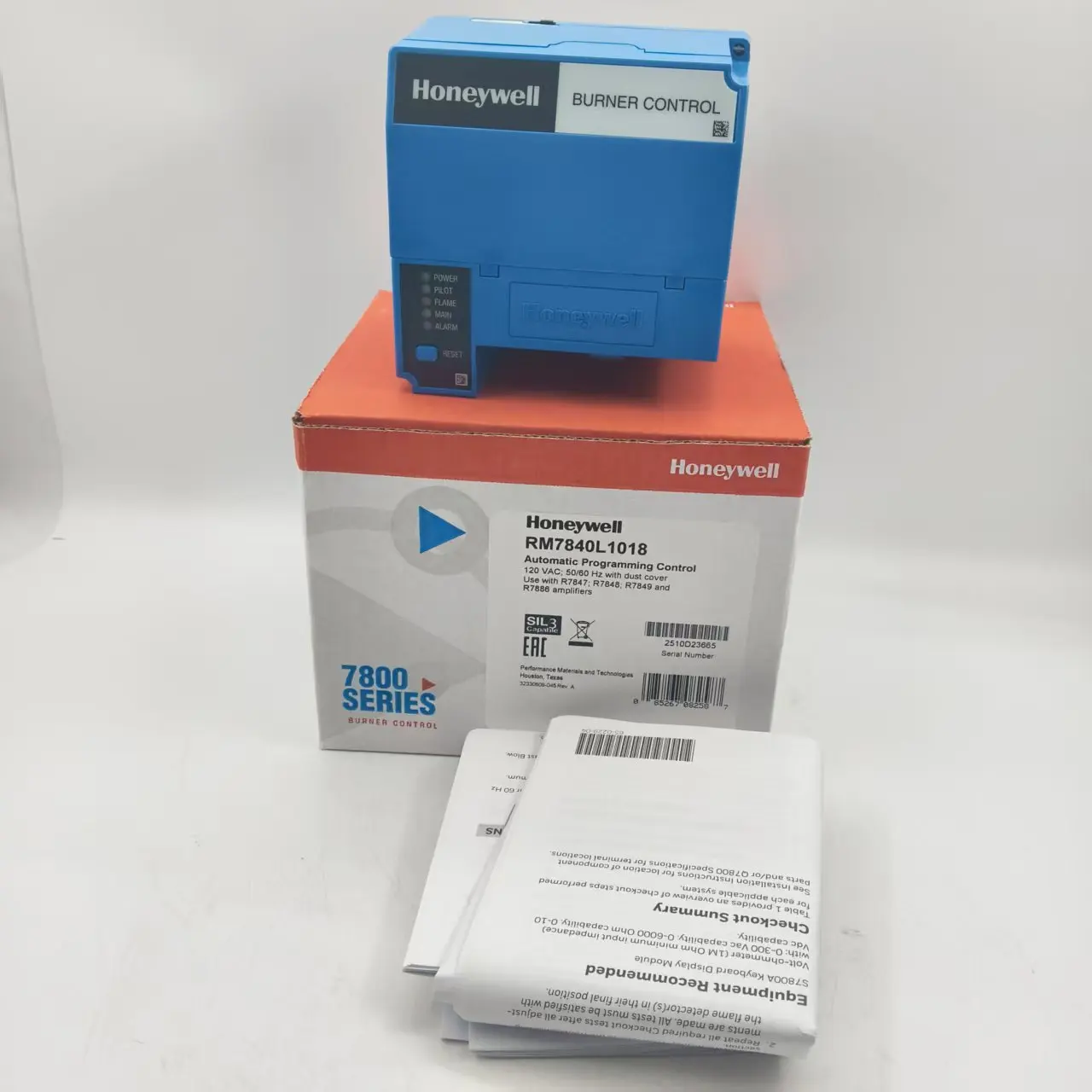 

Brand New Original Combustion Controller RM7840L1018 for Boiler Parts