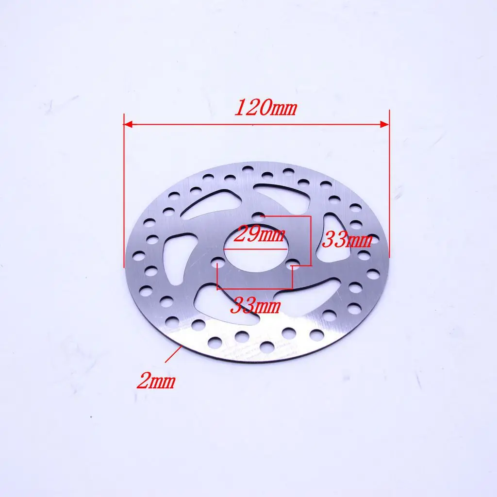 USERX Universal motorcycle Brake Disc Rotor 120MM 3 holes 6 holes